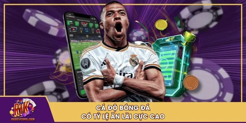 Cá độ bóng đá có tỷ lệ ăn lãi cực cao