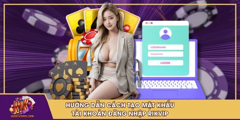 Hướng dẫn cách tạo mật khẩu tài khoản đăng nhập RIKVIP